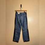 Free People  We The Free Moonlit Moto Slim Bootcut Jeans Darkside Photo 5