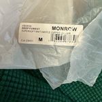 NWT Monrow Supersoft Knit Waffle Cuffed Jogger Green Size M Photo 5