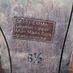 BX by Bronx Emma Knee High Camel Brown Leather Heeled Boots Size 6 1/2 Photo 5