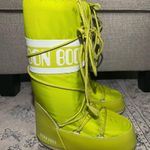 Moon Boots Icon Green Nylon Boots Size undefined Photo 4