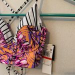 NWT Salt + Cove Lilac Multi Bikini Top Tie Back Pink Size undefined Photo 2