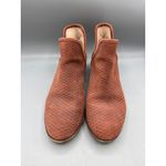 Lucky Brand Womens Booties 8 Baley Cedar Oiled Suede Perforated Photo 1