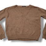 Brandy Melville  Sweater One Size / Fits S/M Women's Knit Sweater V-Neck Sweater Photo 0