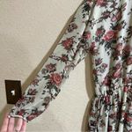 Wilfred Aritzia Lamare floral open back oversized mini dress XXS Photo 3