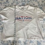 PE Nation Point Flag White Cropped Activewear Cotton T Photo 6