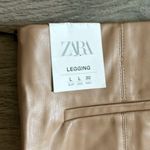 ZARA  faux leather pants Photo 5