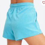 Fabletics Blue Terry Cloth Women's Shorts. Size S. EUC Photo 1