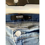 Hudson NWT  Nico Cigarette jeans medium wash size 29 distressed raw hem MSRP $195 Photo 4