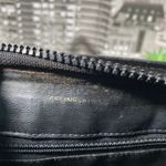 CELINE Authentic Rare Macadam Black Leather Bag Photo 8