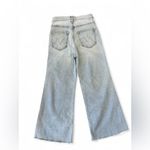 MOTHER Denim The Swooner Roller
Crop Fray Wide Leg Jeans 29 Blue Size 26 Photo 4