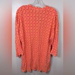 Natori Women's Nightgown Sleepshirt/Dress Loungewear Abstract Size Medium Orange Photo 1