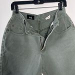 PASTA Vintage Denim Shorts Womens Size 8 High Waisted Mom Indie Earthy Gorpcore Green Photo 3