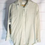 Aritzia NWT $110 New Sail Button Up Shirt Gauze Crinkle Photo 1