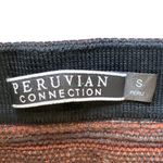 Peruvian Connection  Pima Cotton Knit Multicolor Skirt Inca Pattern Small‎ EUC Photo 2