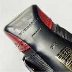 Burberry  Black/Brown Python and Leather
Buckle Ankle booties NEW Photo 8