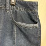 Christopher & Banks  Dark Blue Denim Trendy Mini Skort, Size 16 NWT Photo 3