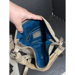 Coach  Kristen Brown Tan Embossed Python‎ Leather Purse Hobo E1026 15361 Photo 7