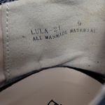 Bamboo  Lula Flat Black Faux Leather Bow Ballet Shoe Size 9 Photo 6