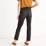 Madewell  Women's Perfect Vintage Crop Jeans Sumner Wash Size 27 Black Photo 1