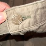 Banana Republic  100% Cotton Women's Olive Denim Shorts size 14 Photo 3