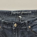 Papaya  PREMIUM Dark Wash Distressed Denim JEANS Sz 11 P134 Photo 2
