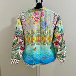Johnny Was $630 NWOT  Reversible Nandru Floral Multicolor Boho Jacket Size S Photo 4