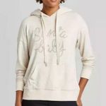 Knox Rose Santa Baby Hoodie Sweatshirt Cream Gold Plus Size XXL Retail $68 Photo 11