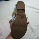 Sam & Libby NIB Pearl Natural Gold Chain Flat Sandals Size 10 Photo 4