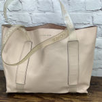 Michael Kors ‎ Tote Vegan Large Blush Pink Bag Handbag Clear Logo Handle Photo 0