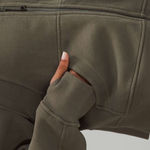 Lululemon Scuba Oversized Full Zip Hoodie Size XS/S - Army Green Photo 4