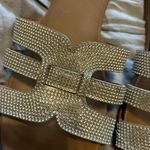 Olivia Miller  Strappy Sandal Silver Rhinestone size 10 Photo 6