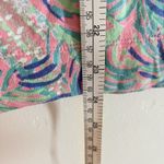 Lilly Pulitzer Pink Palms Bamboo Popover 1/2 Zip Sz XS Photo 8