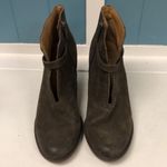 Franco Sarto  Women"s Elvis Ankle Boot Sz 9.5 Booties Nubuck Leather‎ Brown Photo 1