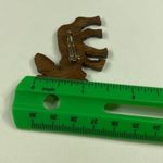 Moose Deer Vintage Wood Cutout Pin Brooch Animal Likeness Photo 5