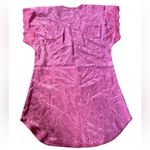 Lucie Ann II Vintage 80s Barbie Pink Silky Satin Coquette Floral Lingerie Dress Photo 2