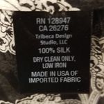 💕NILI LOTAN💕 Acadia Silk Blouse ~ Black Paisley Size XS Photo 15