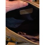 Terzetto Leather Satchel Bag Purse Brown Embossed Snakeskin Animal Print NWT Photo 7