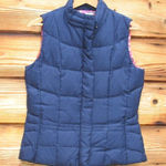 Lilly Pulitzer Vintage  Down Blend Puffer Vest Navy Photo 0
