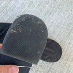 Birdies  Black Fringe Slides Mules Womens Size 10 Comfy Quilted Ani Photo 4