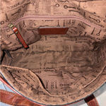 Fossil Reissue Floral Velvet Crossbody Bag Purse Photo 6