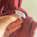 Eileen Fisher 100% Wool Tank Top Size 1X Sweater Wine Red Sleeveless Knit Top Photo 3