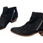 Sam Edelman Packer Black Leather Ankle Bootie Sz 8.5 Zip Sides Photo 2