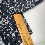 Isaac Mizrahi ISSAC MIZRAHI DISTRESSED LEOPARD PRINT SHORTS SZ 4 BLACK & GRAY NEW Photo 12