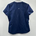 Fabletics Method 2-Pocket Scrub Top in Navy Blue Size S Photo 5