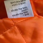 AMERICAN STITCH Bomber Jacket Womens Sz Small Tan Fleece Varsity Full Zip Photo 7