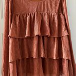 Chic Soul | ladies plus size ruffed, baby doll blouse. Size: 2X. Photo 0