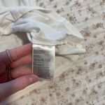 H&M White Sleeveless mock neck Top Photo 2