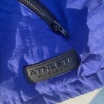 Elizabeth Claiborne Athletic Blue Windbreaker Jacket and Jogger Set Size 1X Photo 1