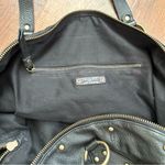 7 For All Mankind black leather shoulder bag Photo 7