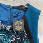 Adelyn Rae Dress Small Pencil Sheath Bodycon Crochet Geometric Lace Overlay NWT Photo 5